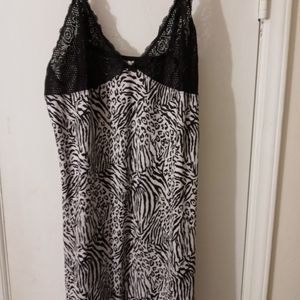 Womens Nightgown with Lace